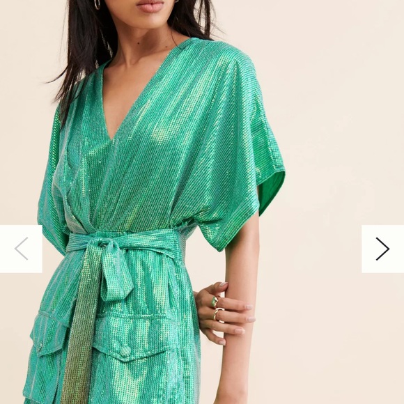 Bhanuni by Jyoti Ombre Sequin Dress (2X) - Picture 9 of 9